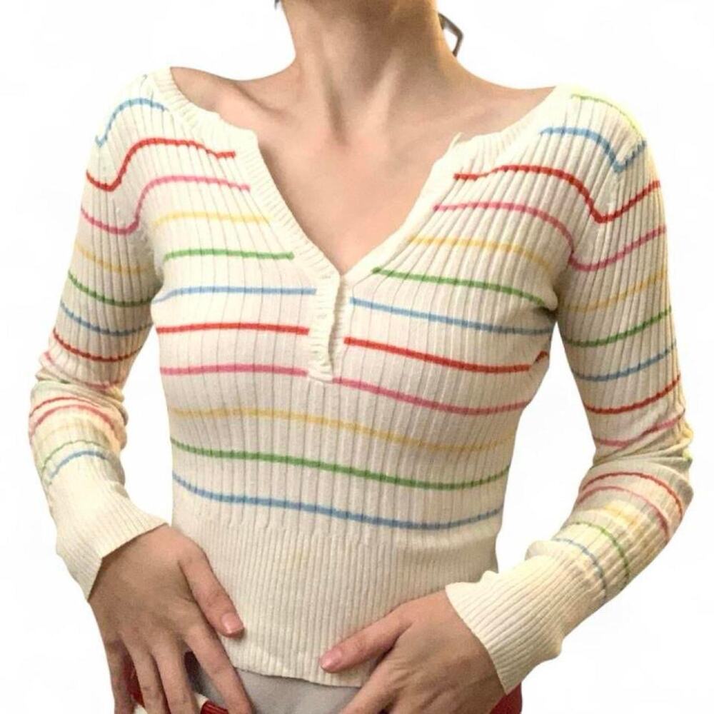 Aeropostale vintage y2k rainbow detail